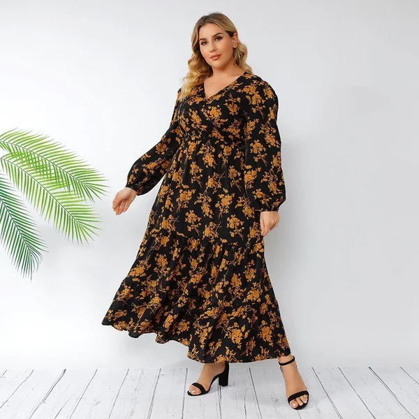 Ravissante Robe Bohème Grande Taille