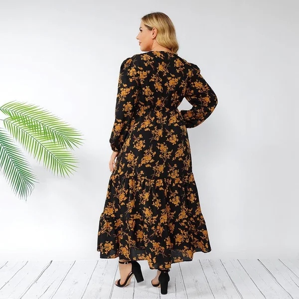 Ravissante Robe Bohème Grande Taille