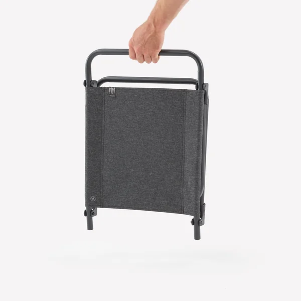 REPOSE-JAMBES POUR LE CAMPING - GRIS - COMPATIBLE AVEC FAUTEUILS ET CHAISES
