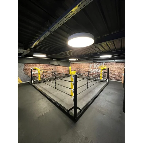 Ring boxe au sol 5m Ext. 4m Int. autoporté Sportcom