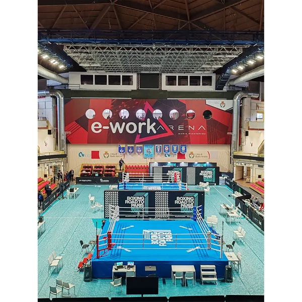 Ring boxe Olympique 6,1X6,1 m Sportcom