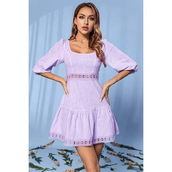 Robe A Lacet Champêtre