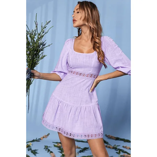 Robe A Lacet Champêtre