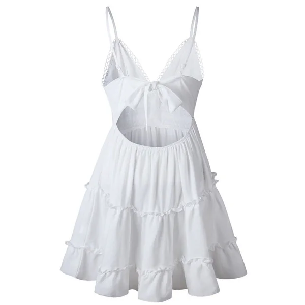 Robe Blanche Hippie Bohème – Mahaut