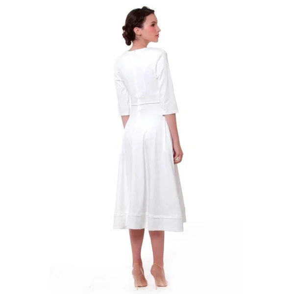 Robe Blanche Longue Bohème Mariage