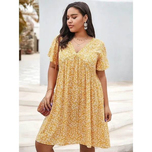 Robe Bohème Ample grande taille