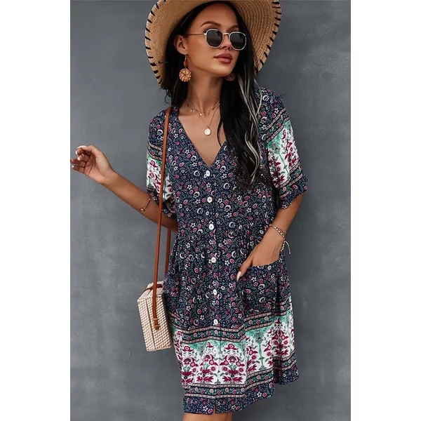 Robe Bohème Année 70 – Bertille