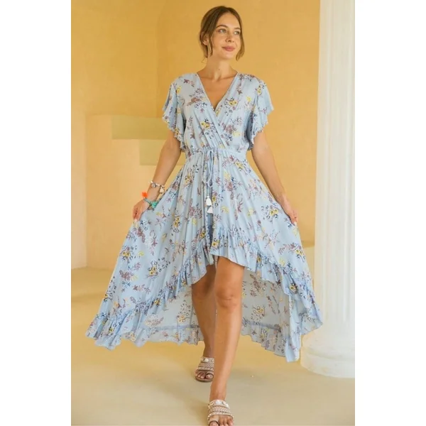 Robe Bohème Asymétrique