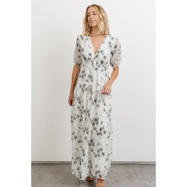 Robe Bohème Blanche Fluide