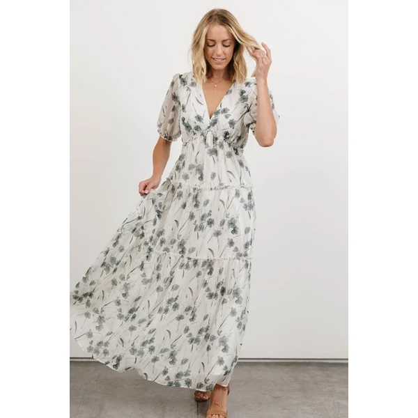 Robe Bohème Blanche Fluide