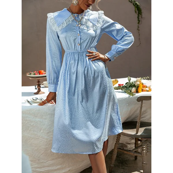 Robe Bohème Bleu Bébé