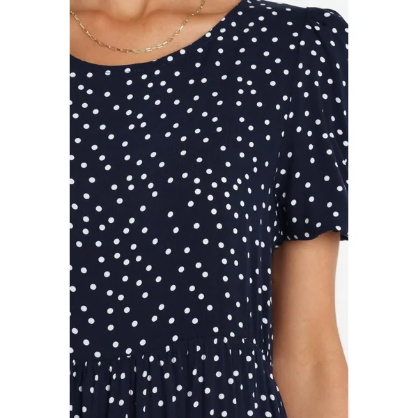 Robe Bohème Bleu Marine