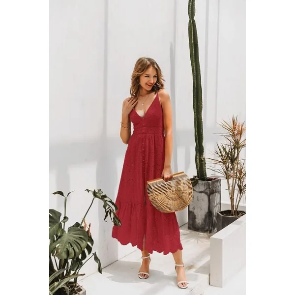 Robe Bohème Bleu Poussière