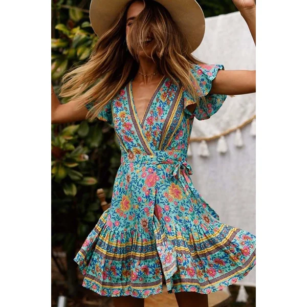Robe bohème champêtre & chic