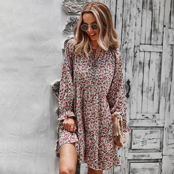 Robe bohème champêtre & chic