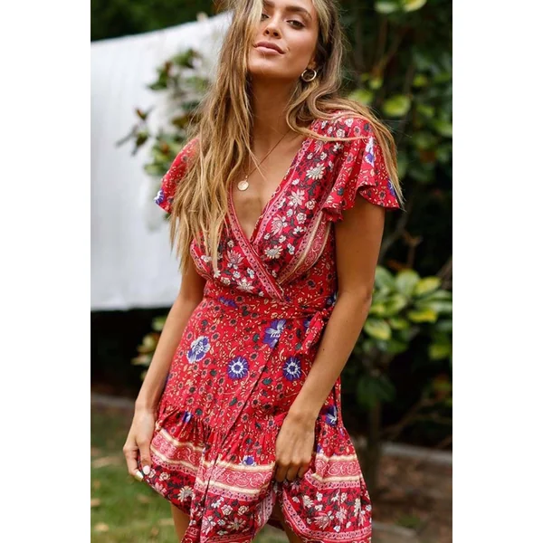 Robe bohème champêtre & chic