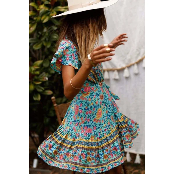 Robe bohème champêtre & chic