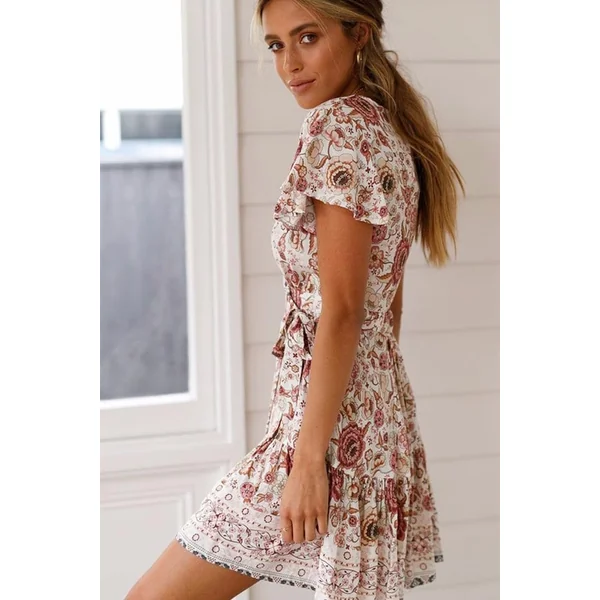 Robe bohème champêtre & chic