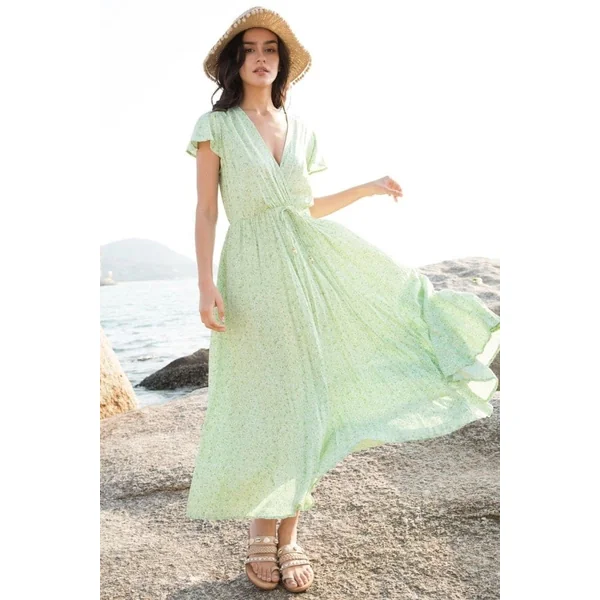 Robe Bohème Champêtre Longue