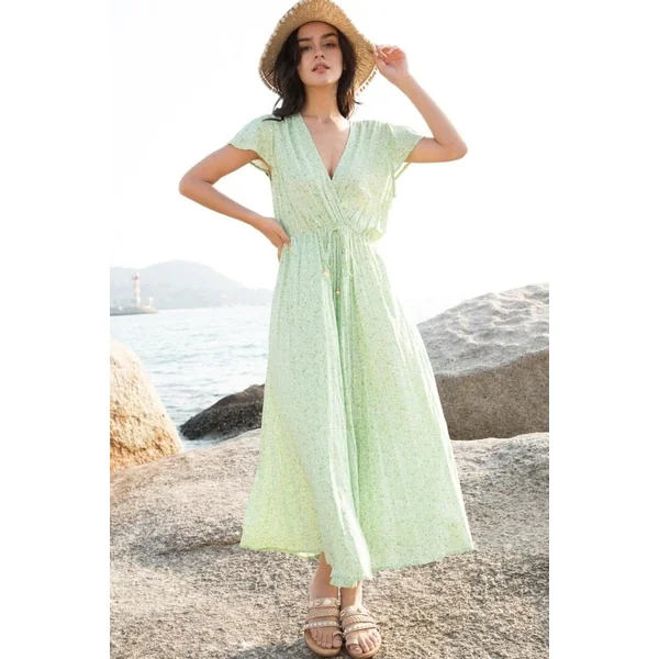 Robe Bohème Champêtre Longue