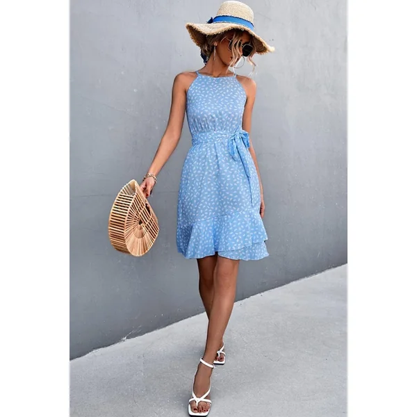 Robe Bohème Chic Bleu Marine – Antoinette