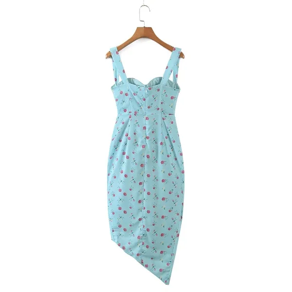Robe Bohème Chic Bleue – Tula
