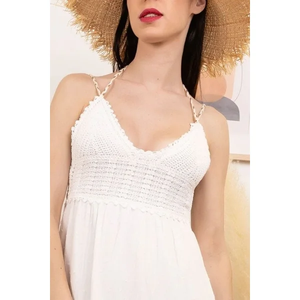 Robe Bohème Chic Crochet