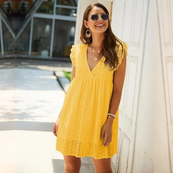 Robe Bohème Chic en Dentelle