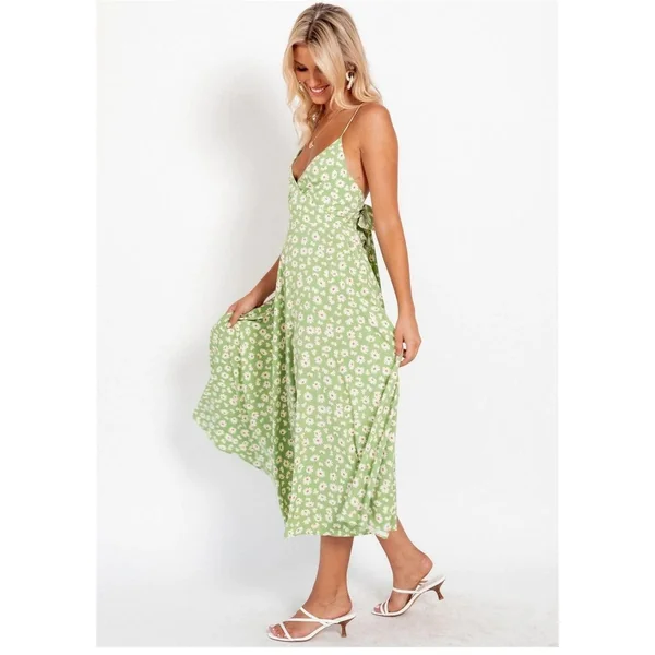 Robe bohème chic imprimé Floral