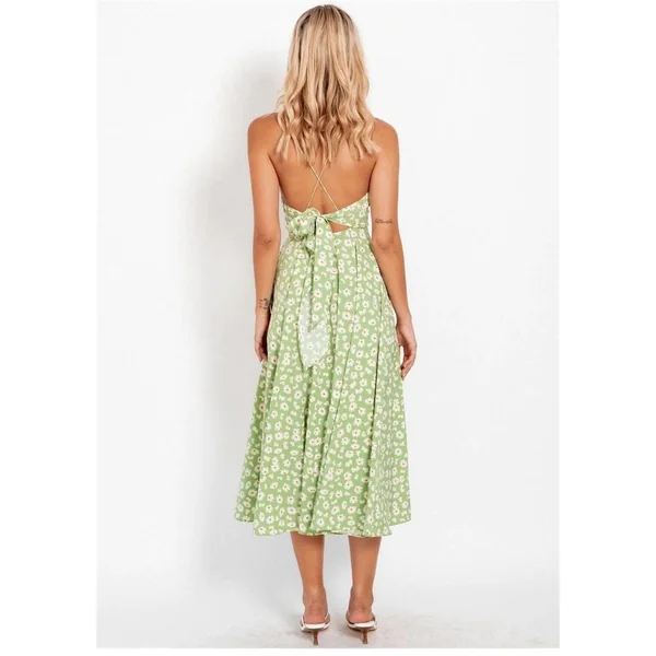 Robe bohème chic imprimé Floral