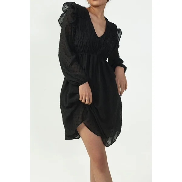 Robe Bohème Chic Noire