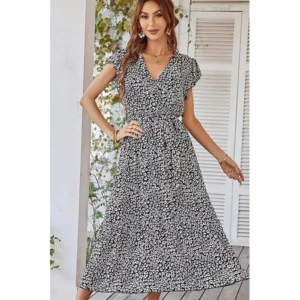 Robe Bohème Chic Rose Poudre – Claire