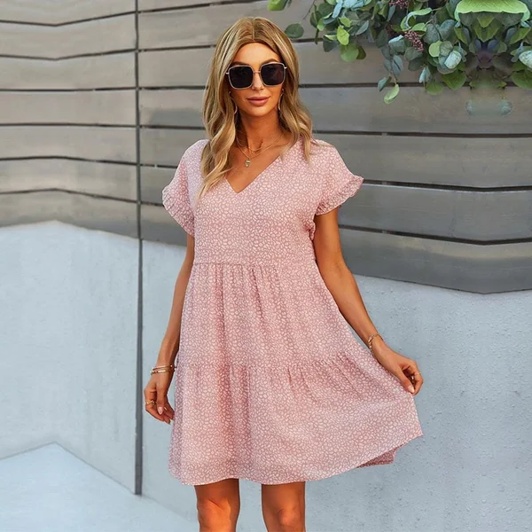 Robe Bohème Courte & Ample