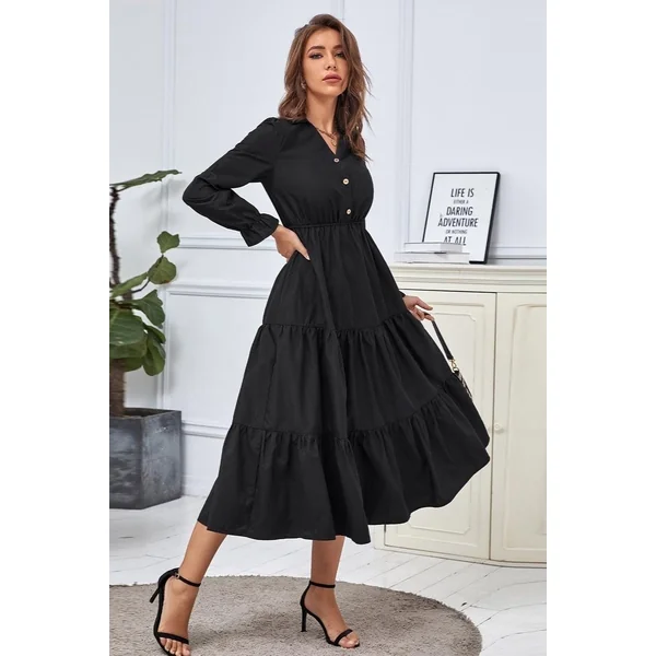 Robe Bohème D’Automne Et D’Hiver