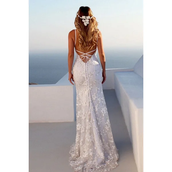 Robe Bohème de Mariage Fleurie – Charlotte