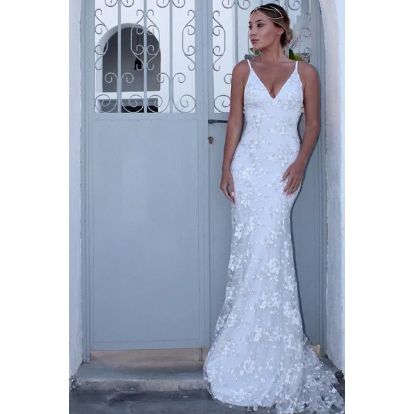Robe Bohème de Mariage Fleurie – Charlotte