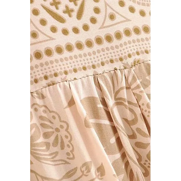 Robe Bohème Ecru en Dentelle – Amandine