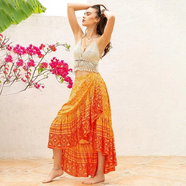 Robe Bohème Estivale