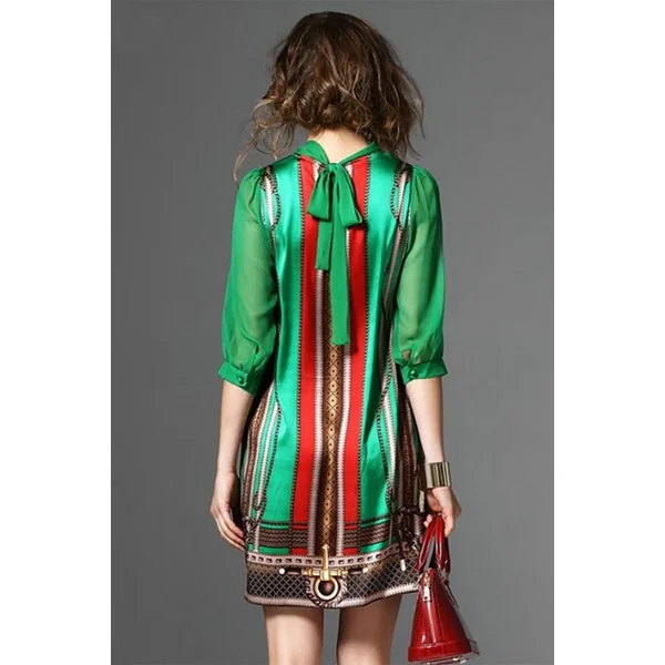 Robe Bohème Ethnique Courte – Philomène