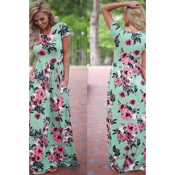 Robe Bohème Florale – Estelle