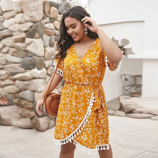 Robe Bohème Grande Taille Été