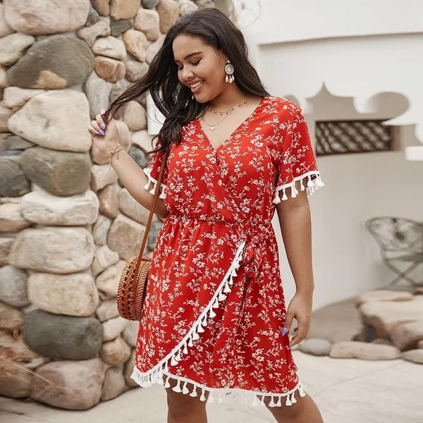 Robe Bohème Grande Taille Été