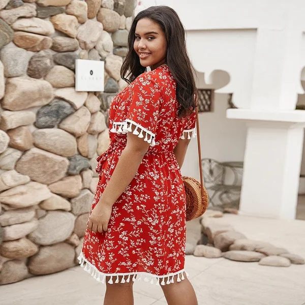 Robe Bohème Grande Taille Été