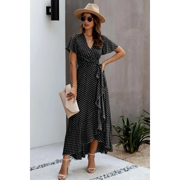 Robe Bohème Jaune Moutarde – Elvire