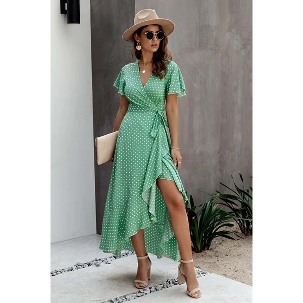 Robe Bohème Jaune Moutarde – Elvire