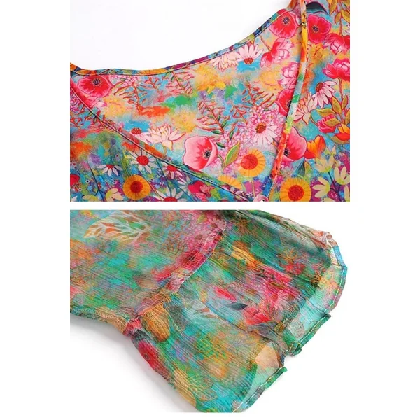 Robe Bohème Longue et Large – Charline