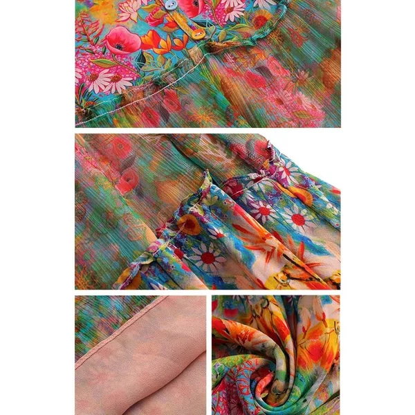 Robe Bohème Longue et Large – Charline