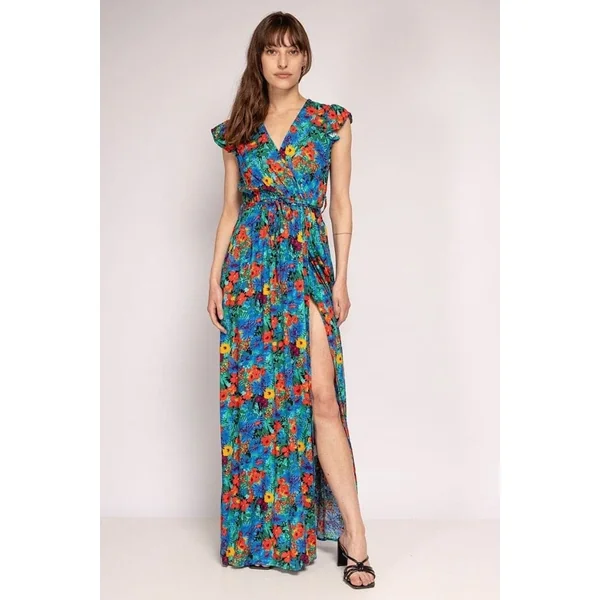 Robe Bohème Longue Fleurie