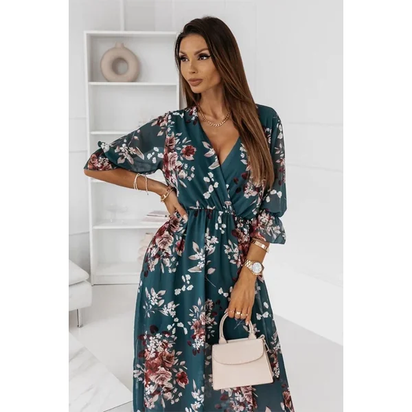 Robe Bohème Longue Fleurie