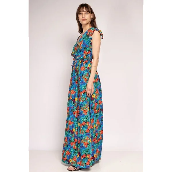 Robe Bohème Longue Fleurie